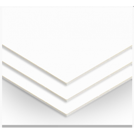 Anime Comprimido (Foam-Board) Blanco-blanco