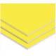 Anime Comprimido (Foam-Board) Amarillo Blanco