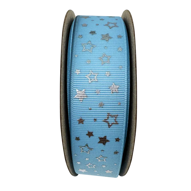 Imagen para ESTRELLAS PLATEADO/CELESTE