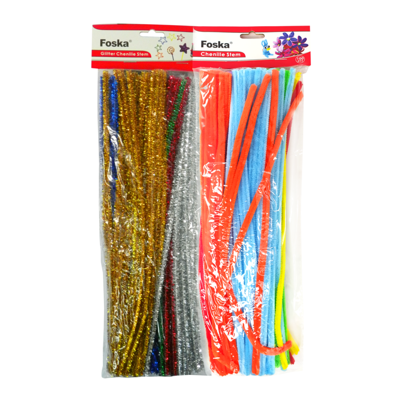 Cheniles de Colores y Escarchados