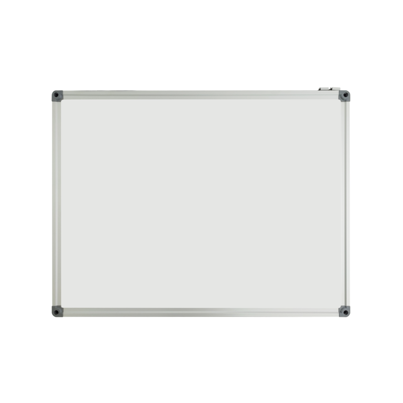 PIZARRA BLANCA `OK` 60x45cm.CJ.10pz.MARCO ALUMINIO