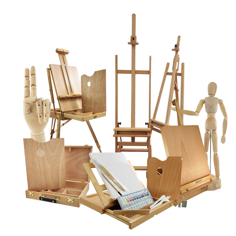 Caballetes y Maniquíes