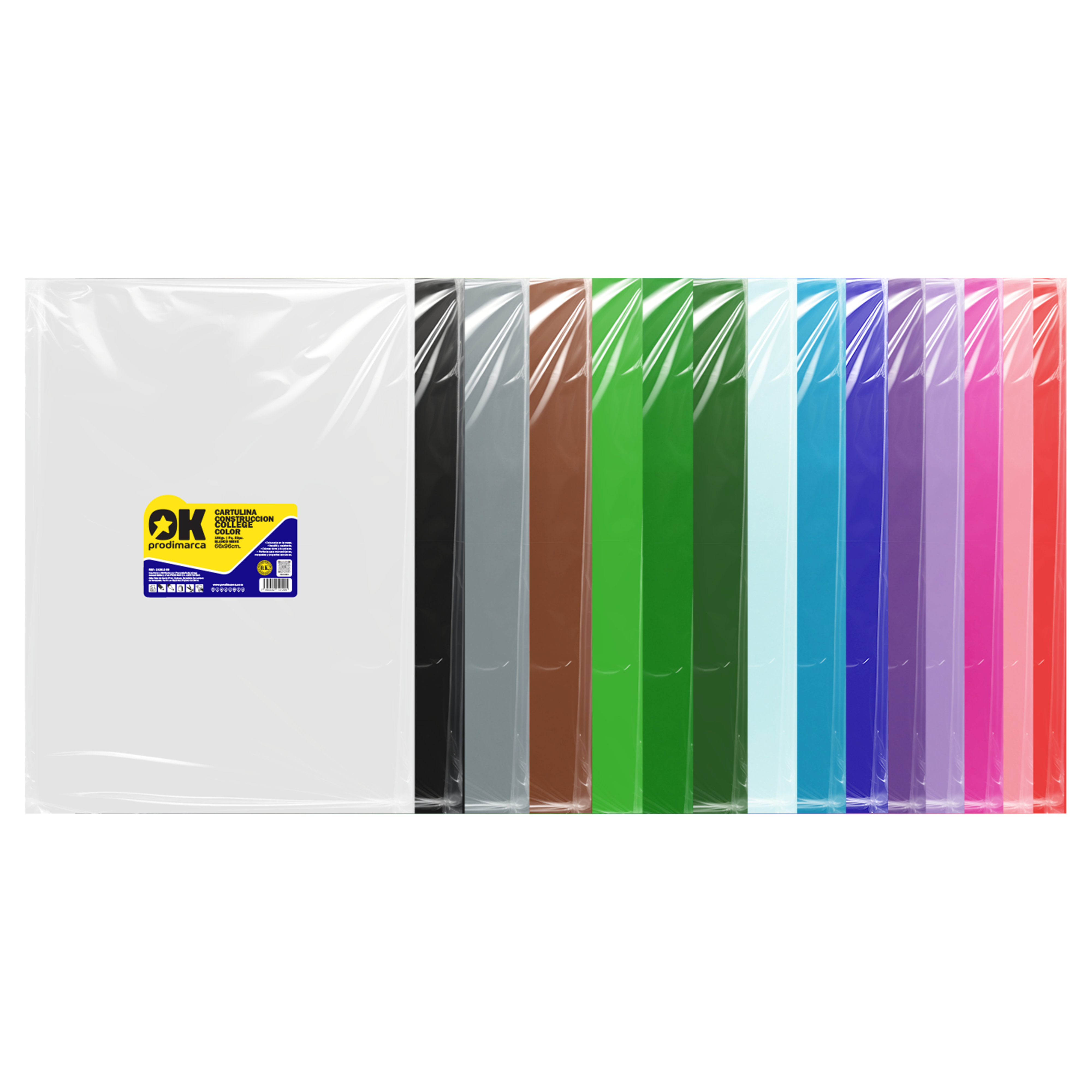 Cartulina Construcción College 66x96 cm