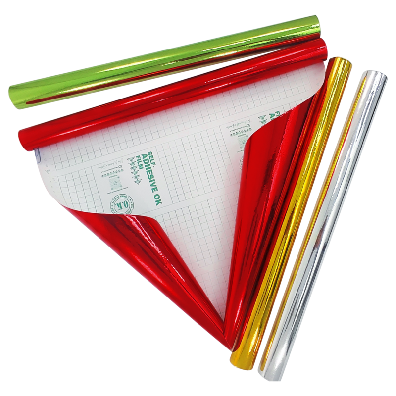 Papel Contact Metalizado en Rollos 0,45x3,00 m