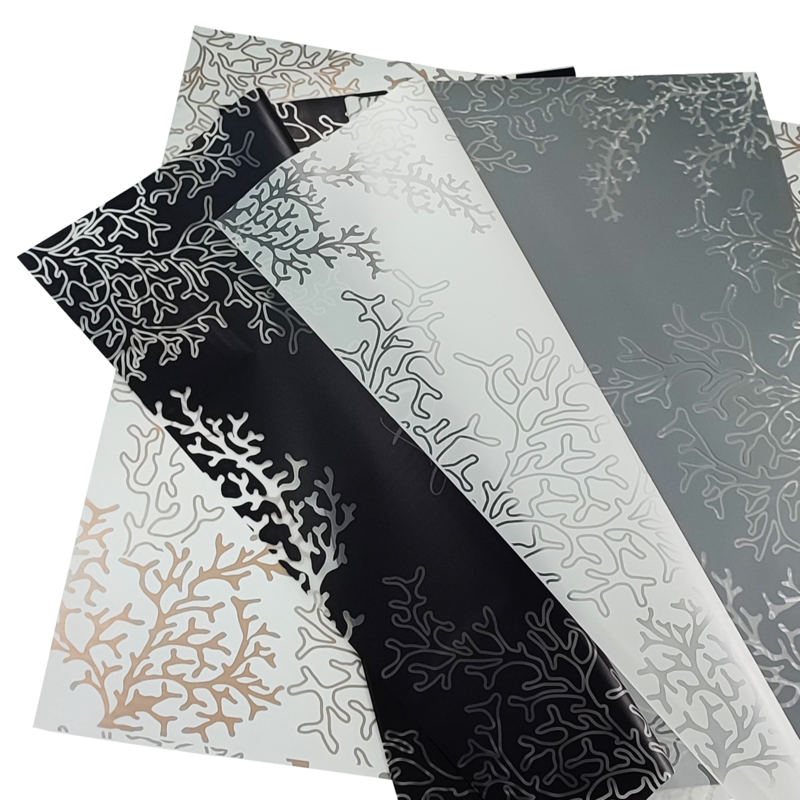 Papel Coreano Translúcido Coralino 57x57 cm