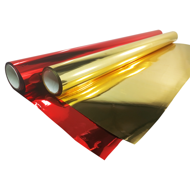 Papel Hojilla Metalizado Color en Rollos de 0,70x15 m