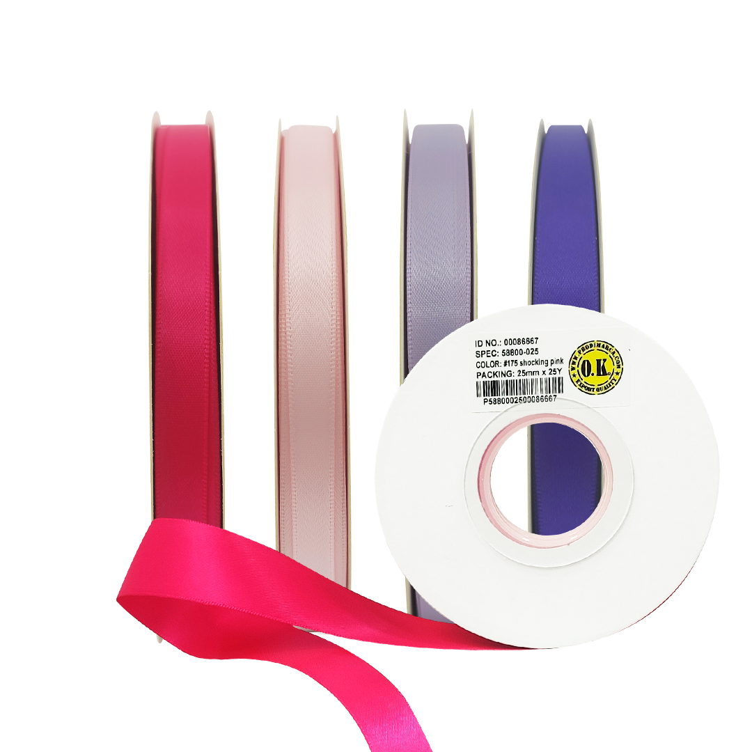 Cintas Raso Satín Color 9mm x 46m