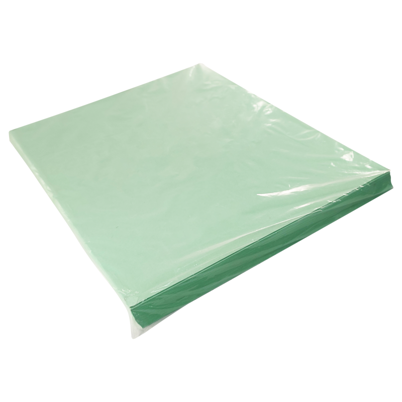 CARTULINA BRISTOL `OK` 216X279MM.PQ.100PZ.CAL.160GR.SATINADA 7VERDE