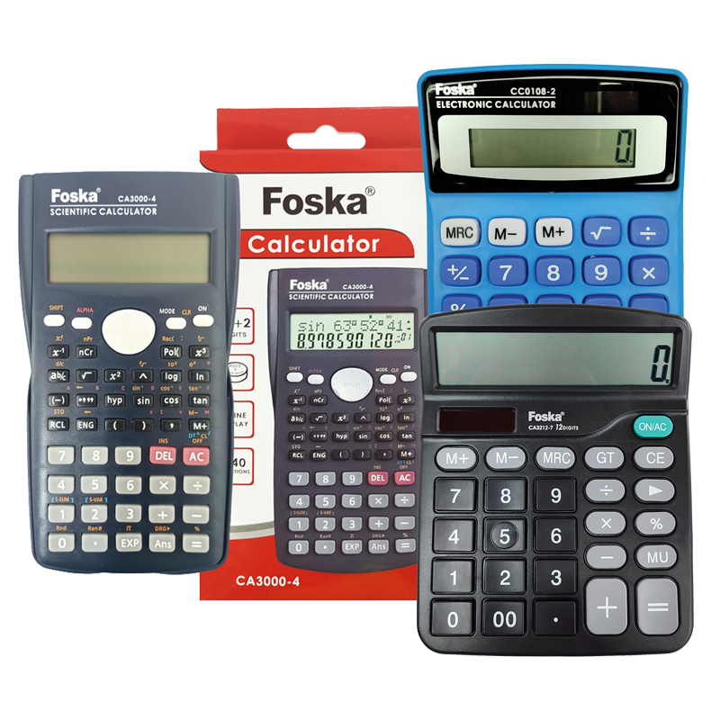 Calculadoras Portátiles/Escritorio