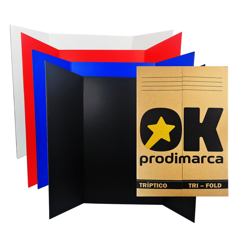 Expositores Didácticos TriFold Grandes 122x91 cm