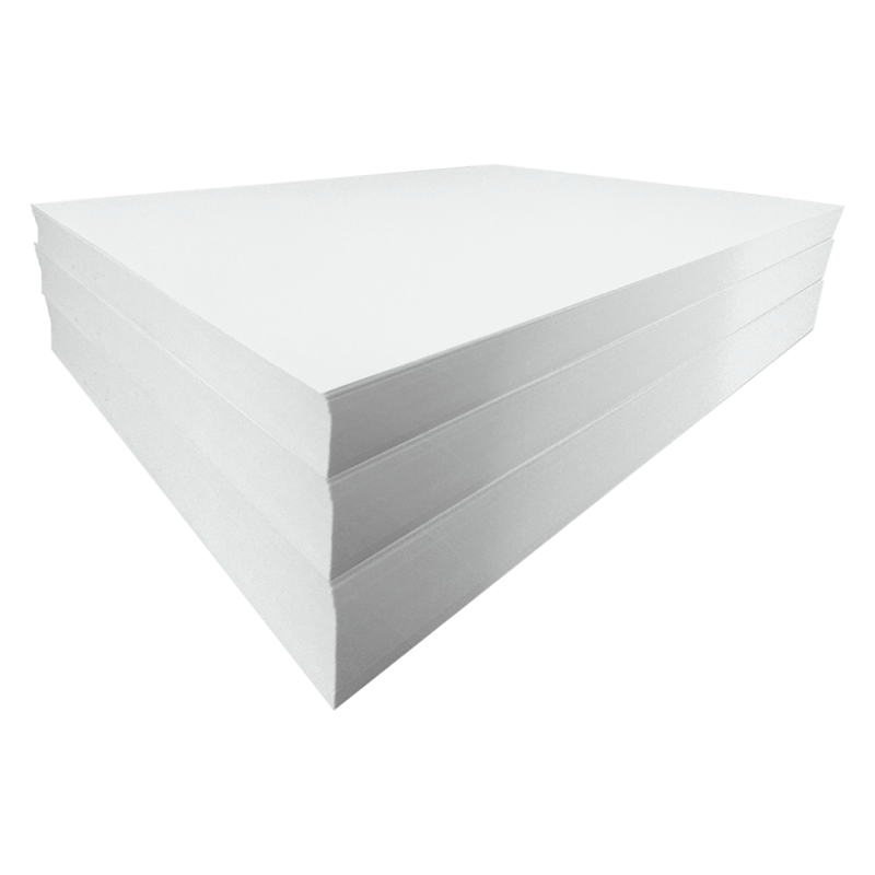 PAPEL GLASE-PRINTER `OK` 300gr./m2.660x960mm.RS.125hj.BLANCO