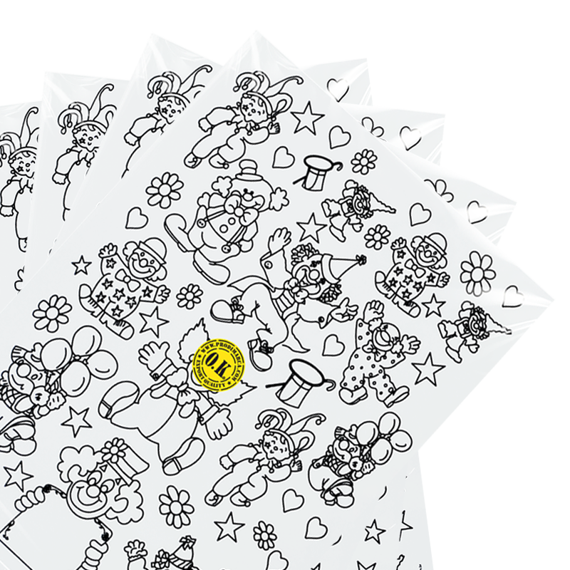 Láminas Foamy Predibujadas 40x60 cm