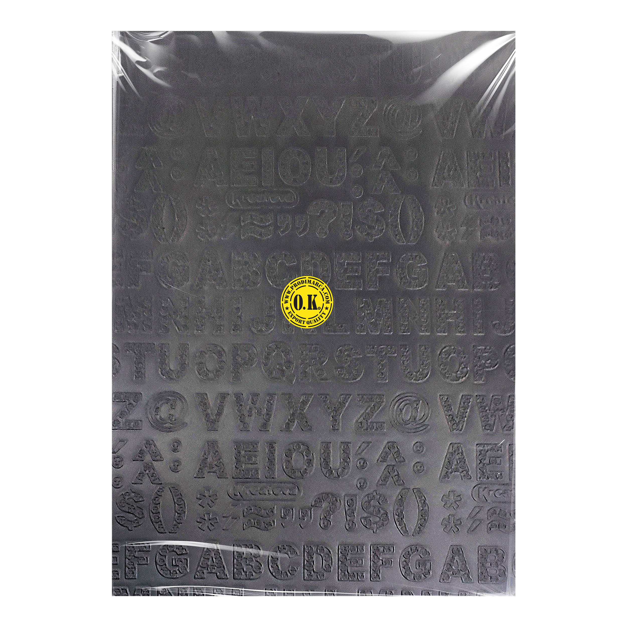 Láminas Foamy Relieve Impermeable 40x60 cm