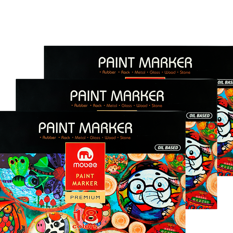 Marcadores Base Óleo