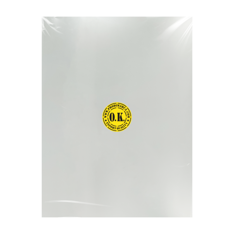 LAMINA DE ACETATO (PVC) `OK` CRISTAL SKY CAL.0,25MM.60X45CM.PQ.12PZ.