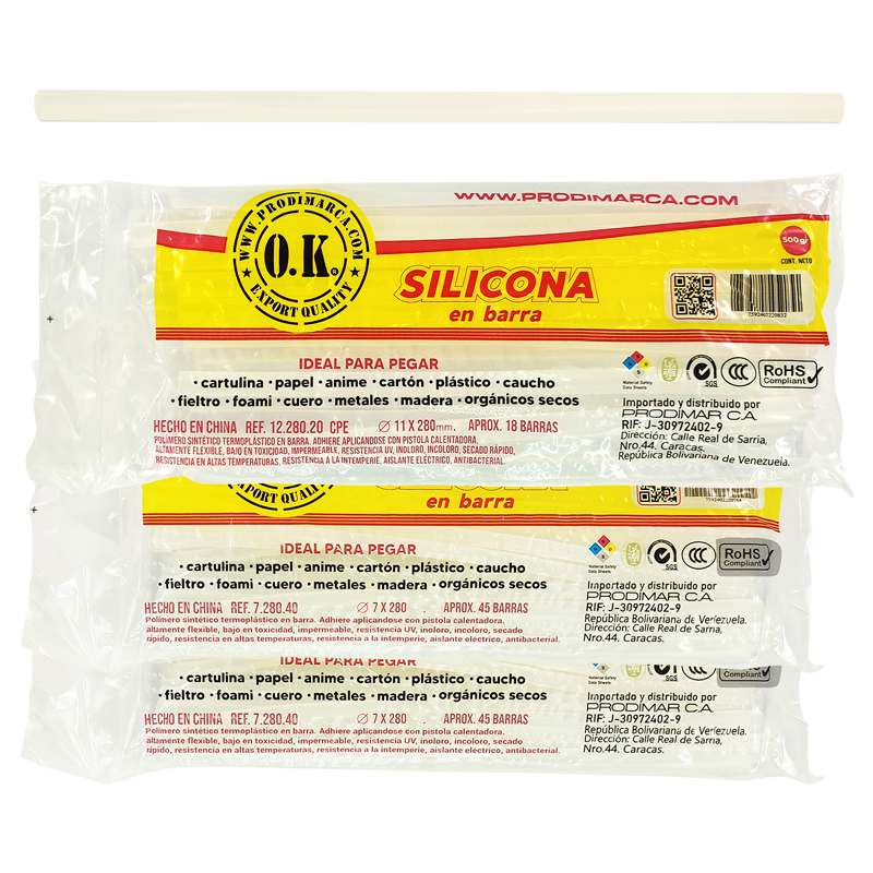 Barras y Pistolas de Silicona