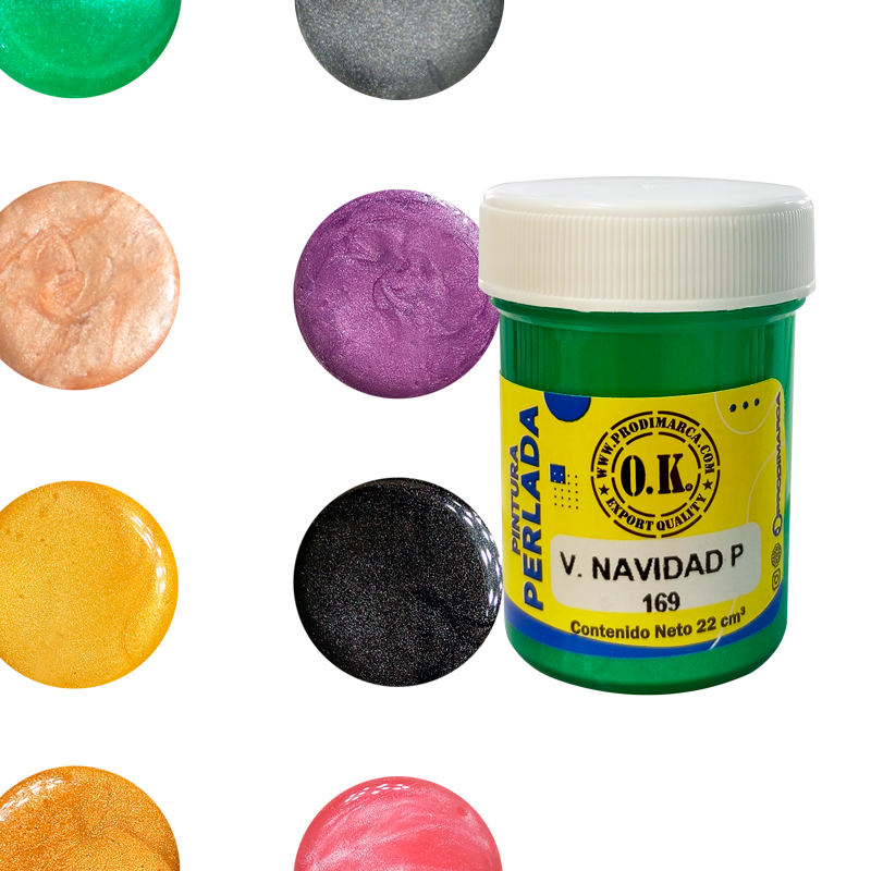 Pinturas al Frío Perladas