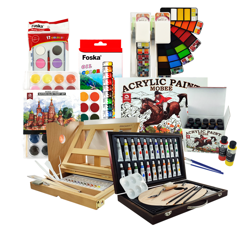Sets de Pintura Profesional/Estudio/Escolar
