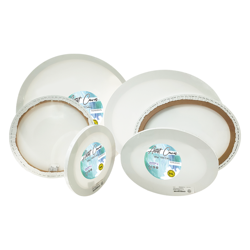 Lienzos Sobre Bastidor 1.8 Ovalados/Redondos Vintage