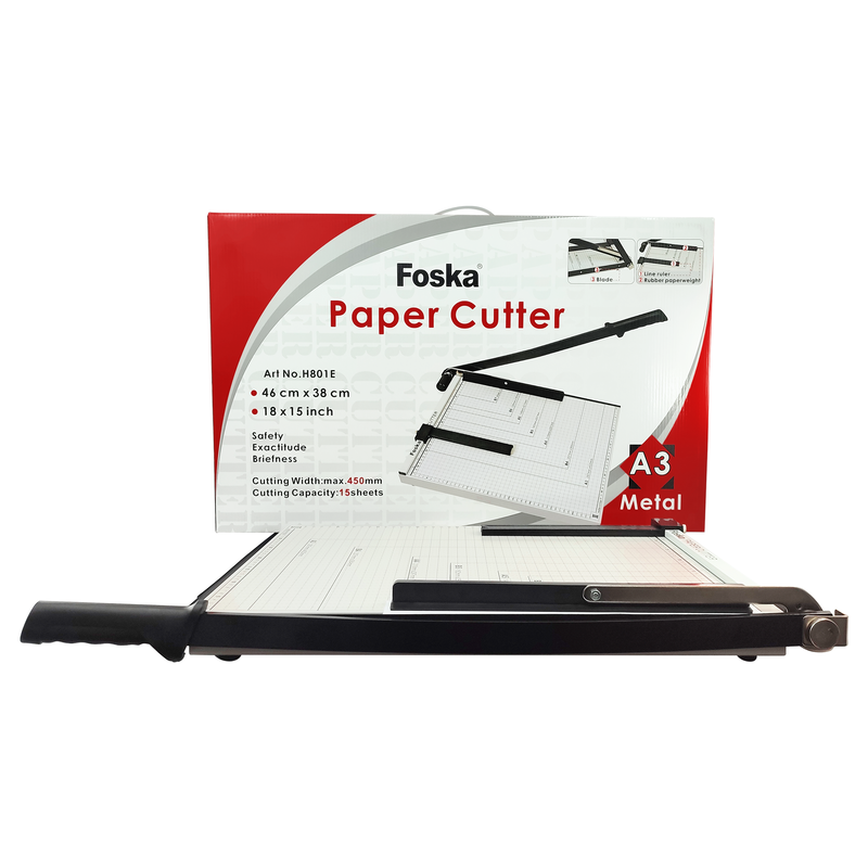 GUILLOTINA BASE DE METAL FK 46cm.(18