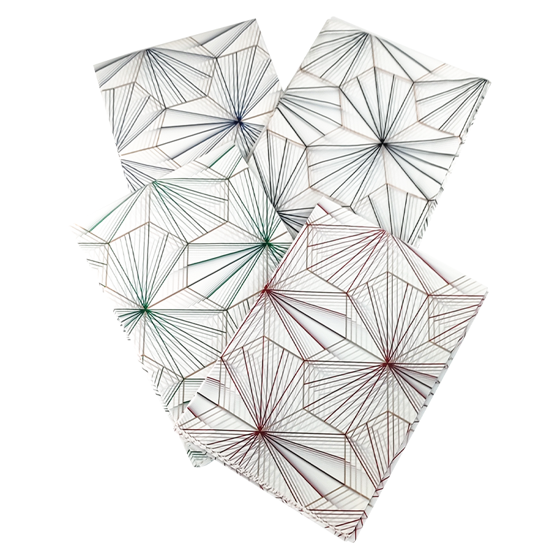 PAPEL FILM COREANO (PPO) OK HANSU TRANSLUCIDO TELARAÑA PQ.20PZ.60X60CM