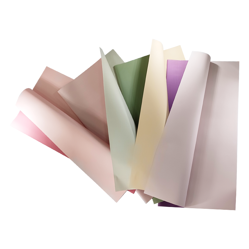 PAPEL FILM COREANO (PPO) OK OUYA BITONO OPACO COLOR PQ.20PZ.58X58CM