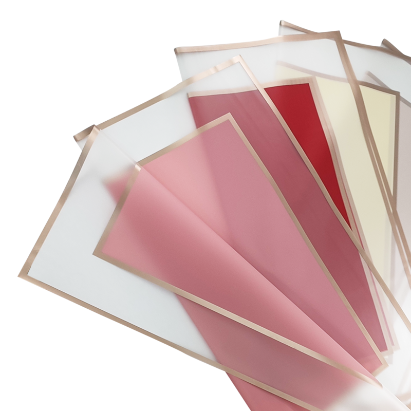 PAPEL FILM COREANO (PPO) OK HANSU TRANSLUCIDO BORDEADO PQ.20PZ.57X57CM