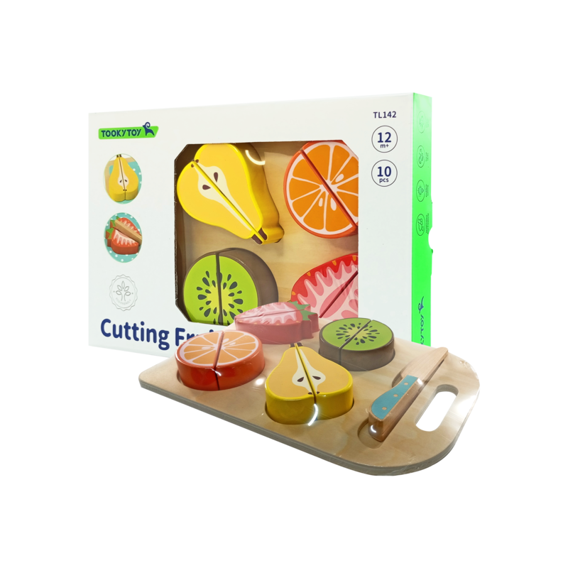 JUEGO DIDACTICO 'KC' SERVICIO DE FRUTAS P/1 AÑO O +.JG.1kt.10pz.CHAPEC/MDF/ENEBRO