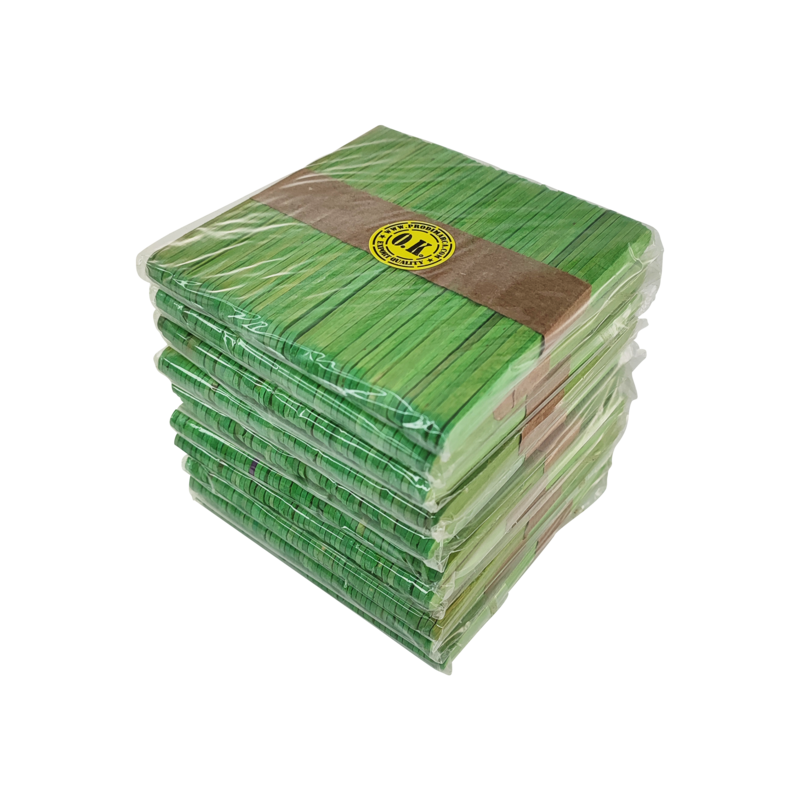 PALETAS MANUALIDADES `OK` BL.50pz.10x114mm.7VERDE