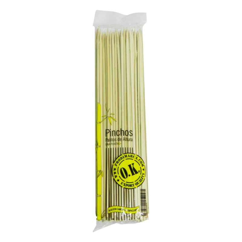 PALITOS DE ALTURA `OK` BT.C/50pq.x100pz.APROX.C/U.3,0x200mm.UNA PUNTA