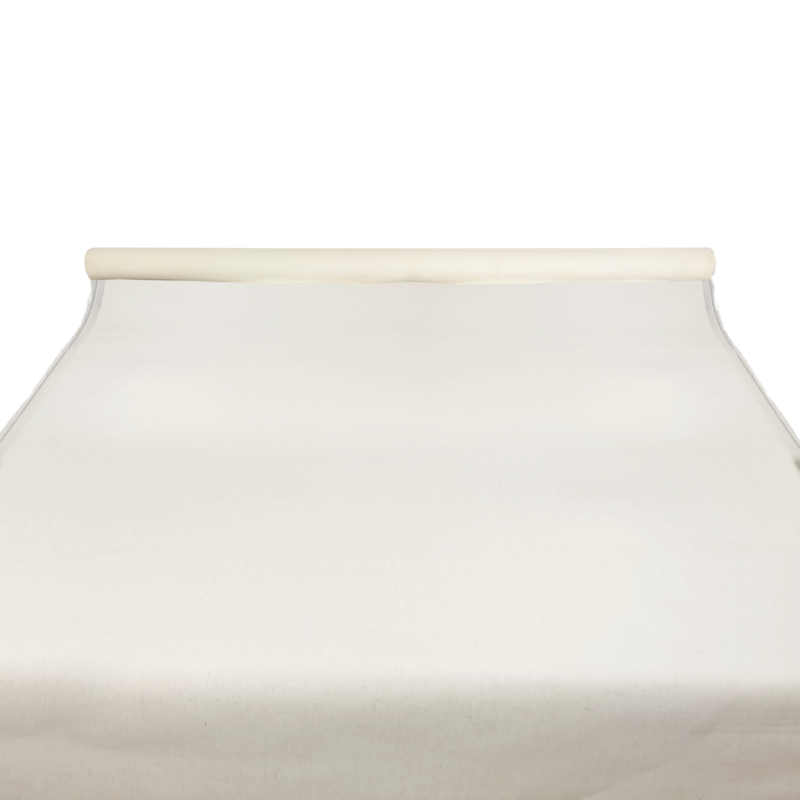 LIENZO EN ROLLO `SA` 340gr.1.50x10m.PQ.1pz.LINO 45%/ALGODÓN 20%/POLYESTER 35%.C/BASE GESSO