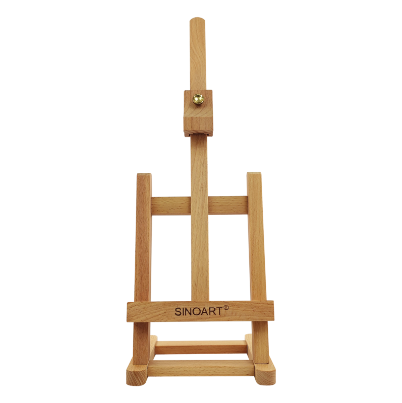 CABALLETE ARTISTICO MADERA T/MESA `SA` CJ.1PZ.ESTUDIO INCLIN.MINI REGUL.16X19X44CM.BARNIZADO