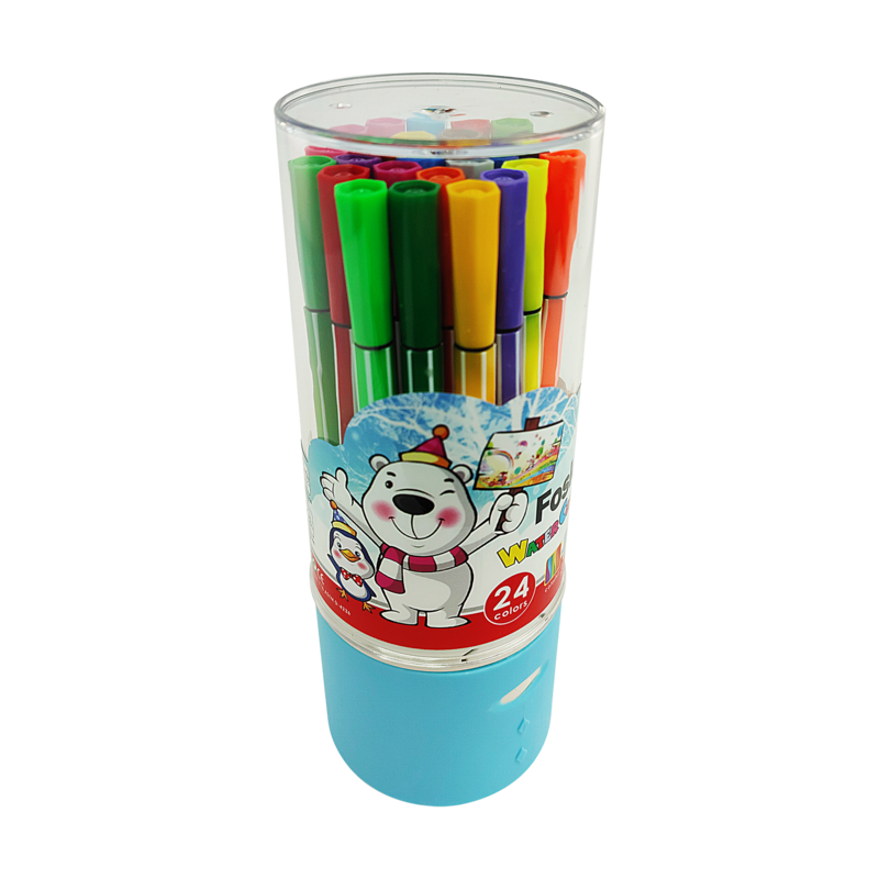 MARCADOR P/DISENO `FK` ACUARELABLES ROTULADORES FINOS ST.24 COL.SURT.