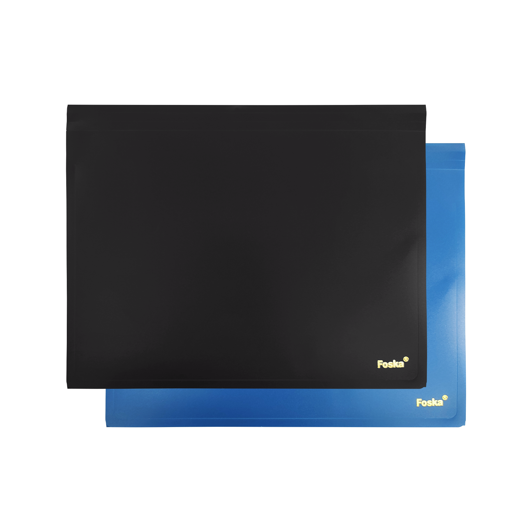 CARPETA SEGURA PLASTICA (PE) `FK` CA/A4 BS.1pz.T/LIGAS LOMO 1,0cm.TONALIZ.SURT.