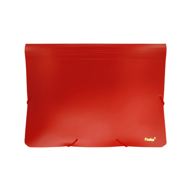 CARPETA ACORDEON PLASTICA (PE) `FK` CA/A4 BS.1pz.13 DIV.C/LIGA CARTA/A4 COL.SURT.