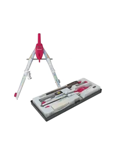 COMPAS PROFESIONAL &#96;FK&#96; T/AJUSTE-RAPIDO 16cm.BL.1pz.C/ADAPTADOR/PORTAMINAS/BORRA