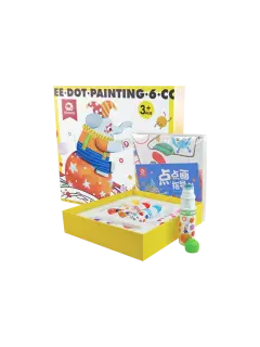 PINTURAS SET INFANTIL BIO-LAVABLE MB ET.6pz.x60cc.C/U.ROLON-DOT COL.SURT.C/CARTILLAS/ACC.