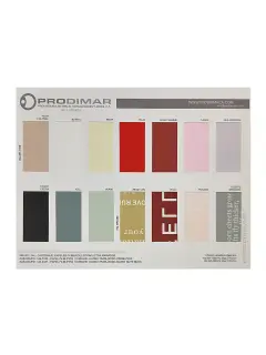 MUESTRARIO PRODIMARCA PAPEL FILM "COREANO" HANSU TRANSLUCIDO-CROMATICO/NOTE-BOOK