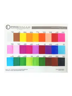 MUESTRARIO PRODIMARCA PAPEL "SEDA" NATURAL COLOR