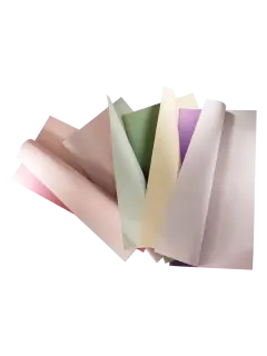 PAPEL FILM COREANO (PPO) OK OUYA BITONO OPACO COLOR PQ.20PZ.58X58CM