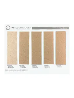 MUESTRARIO PRODIMARCA CARTÓN "LAMINADO" MARRÓN