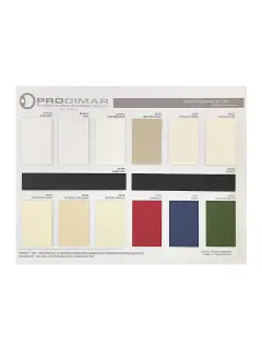 MUESTRARIO PRODIMARCA CARTON "MAQUETA" PASSE-PARTOUT/MAT BOARD COLOR