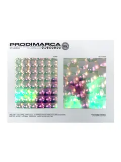 MUESTRARIO PRODIMARCA CARTULINA "IRIDISCENTE" LASER REFLEX FANTASIA