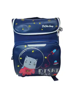 MORRAL ESCOLAR FK ERGONOMICO/IMPERMEABLE/REFLECTIVO EP.1pz.44x31x13cm.AZUL