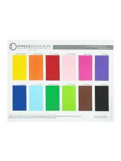 MUESTRARIO PRODIMARCA CARTULINA "CONSTRUCCION" ACADEMY SATINADA COLOR