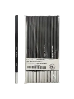 LAPIZ ARTISTICO `SA` CARBONCILLO NORMALIZADO P/DISEÑO CJ.12pz.MEDIO