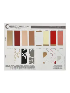 MUESTRARIO PRODIMARCA PAPEL FILM "COREANO" HANSU TRANSLUCIDO-ARRUG/BORD/CORA/CORAZ